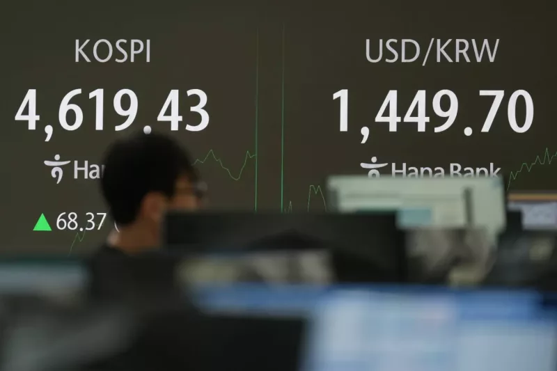 Asian Stocks Mixed as Wall Street Rebounds Near Record Levels
