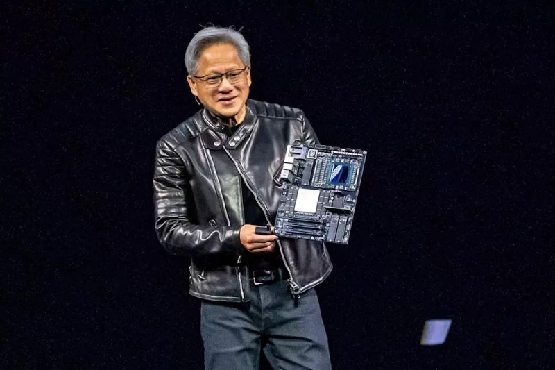 Nvidia CEO’s Davos Speech Sparks Global Rally in Chip Stocks