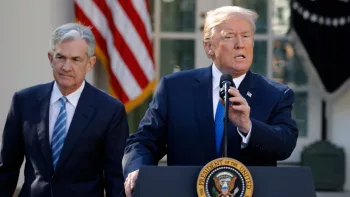 Trump Defends Powell Probe, Defies Wall Street Warnings on Fed Independence